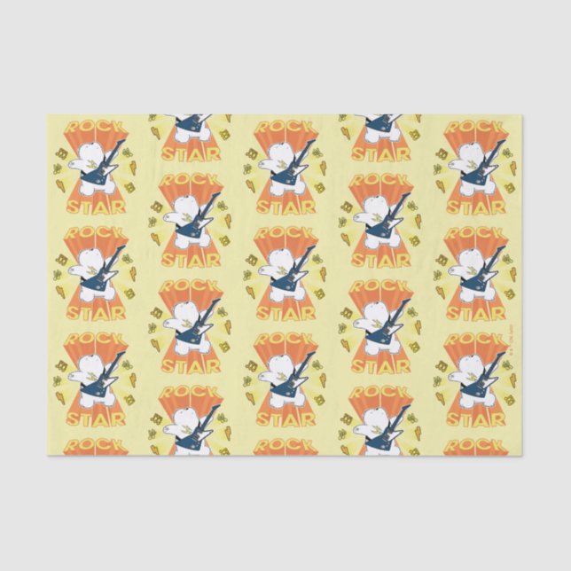 Ice Bear - Rock Star Tissue Paper (Front)