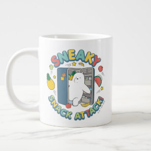 Ice Bear - Sneaky Snack Attack! Large Coffee Mug