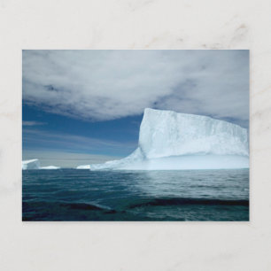 Ice Bergs off of the southern tip of South 2 Postcard