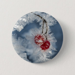 Ice Berries 6 Cm Round Badge