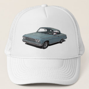 Ice Blue 62 Impala Trucker Hat