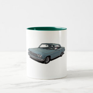 Ice Blue 62 Impala Two-Tone Coffee Mug