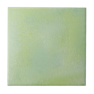 Ice Blue And Celery Tile