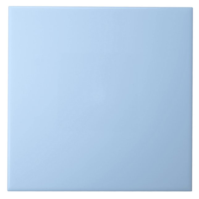 Ice Blue, Frosted Blue | #B9DCFF Tile (Front)