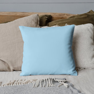 Ice Blue Solid Colour   Classic   Elegant Cushion