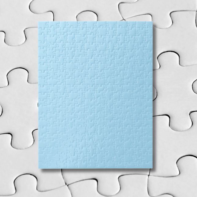 Ice Blue Solid Colour | Classic | Elegant Jigsaw Puzzle (Creator Uploaded)