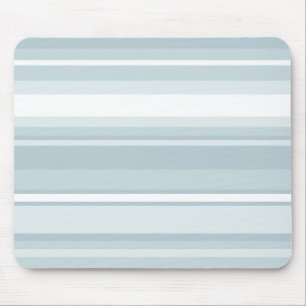 Ice blue stripes mouse mat