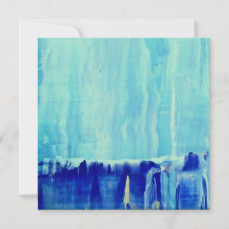 'Ice Blue' Thank You Card