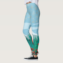 Ice Blue with Gold Snowflakes