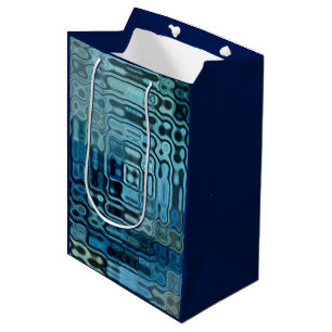 Ice Blue Wonder Medium Gift Bag