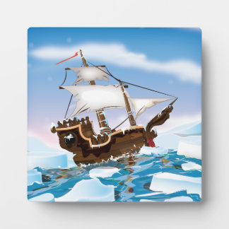 Ice Breaker Ship Plaque