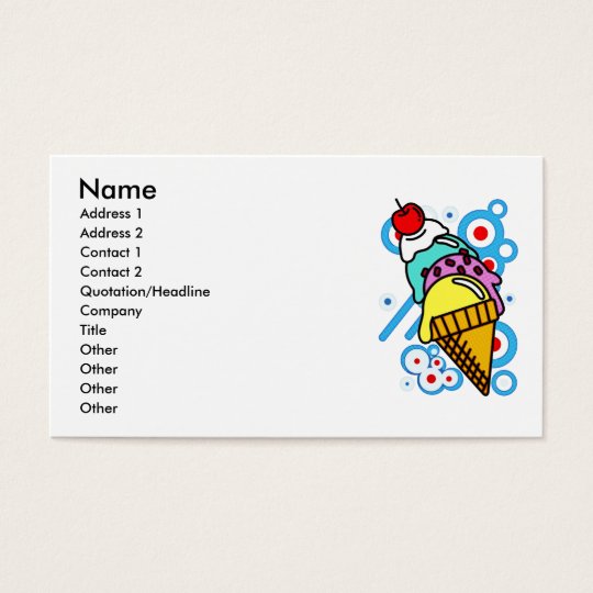 ICE BUSINESS CARD
