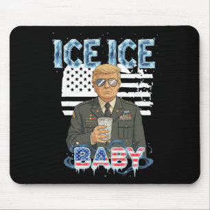 Ice By Funny Trump Mouse Mat