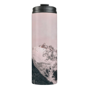 ICE-CAPPED MOUNTAIN AT DAYTIME THERMAL TUMBLER