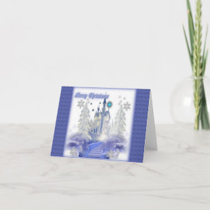 Ice Castle Christmas Note Card