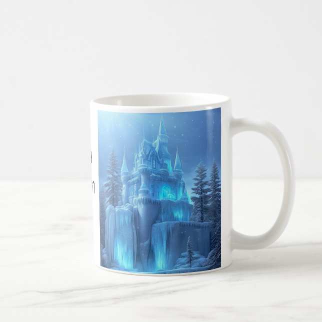 Ice Castle of Frozen Dreams Coffee Mug (Right)