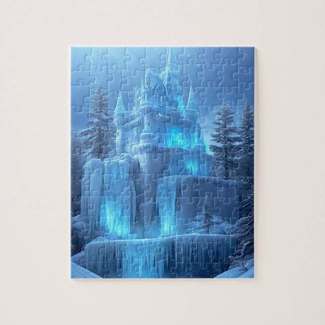 Ice Castle of Frozen Dreams Jigsaw Puzzle (Vertical)