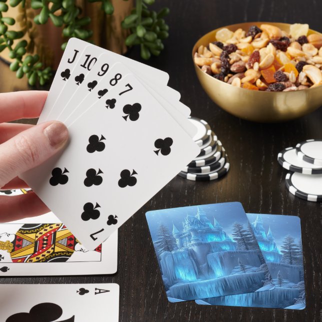Ice Castle of Frozen Dreams Playing Cards (In Situ)