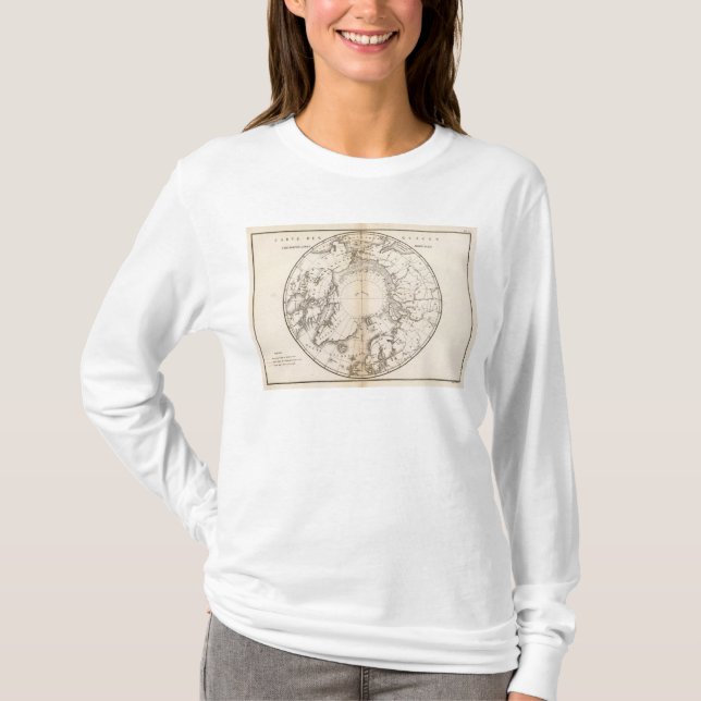 Ice Chart boreal T-Shirt (Front)