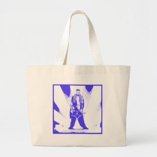 Ice Climb Baby Large Tote Bag