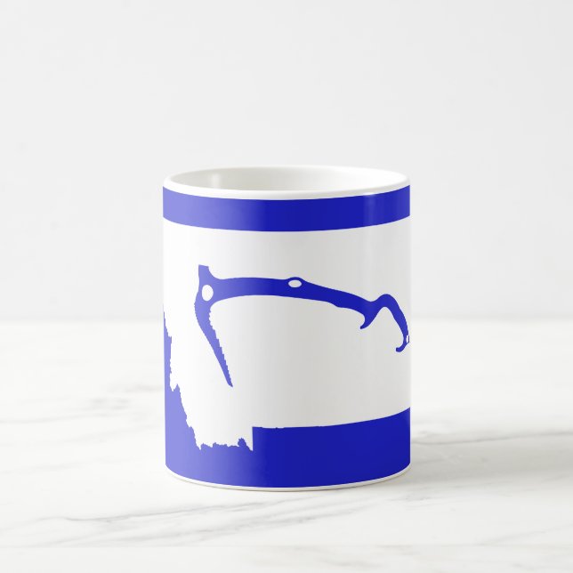 Ice Climb Montana Coffee Mug (Center)