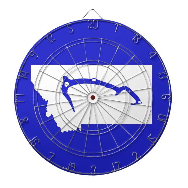 Ice Climb Montana Dartboard (Front)