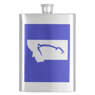 Ice Climb Montana Hip Flask