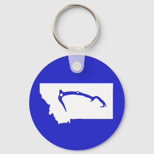 Ice Climb Montana Key Ring