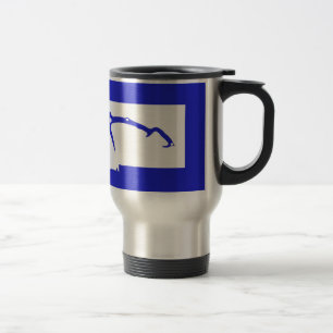 Ice Climb Montana Travel Mug