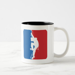 Ice Climbing All Star Two-Tone Coffee Mug