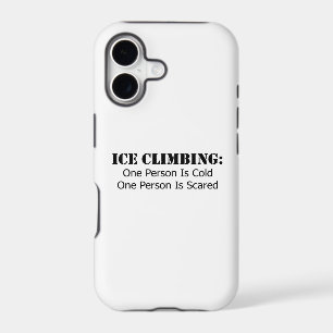 Ice Climbing - Cold, Scared