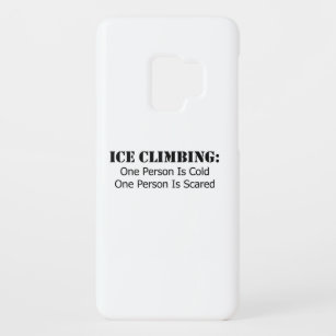 Ice Climbing - Cold, Scared Case-Mate Samsung Galaxy S9 Case
