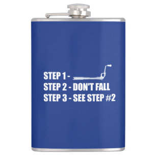 Ice Climbing - Don't Fall Hip Flask