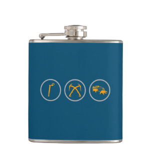 Ice Climbing Gear Hip Flask