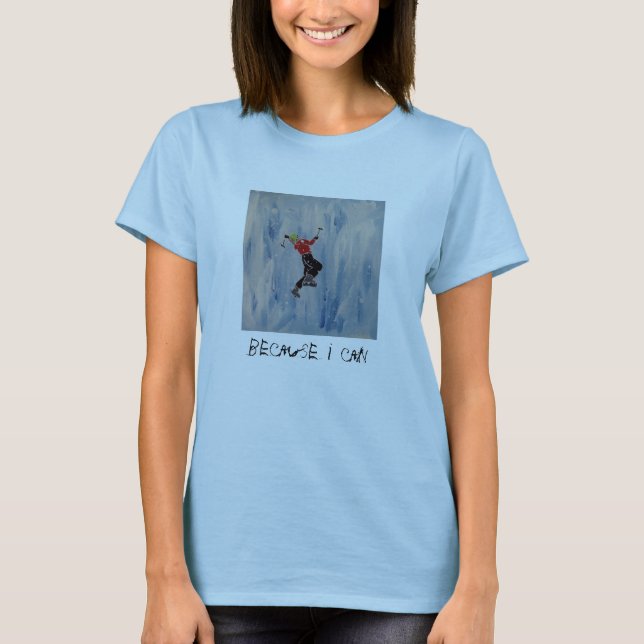 Ice climbing T-shirt (Front)