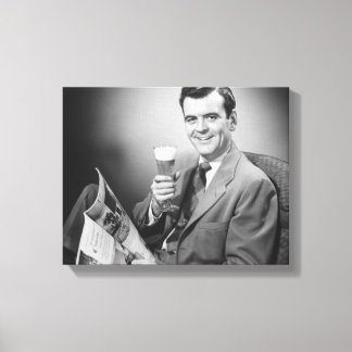 Ice Cold Beer Canvas Print