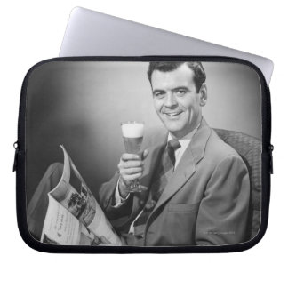 Ice Cold Beer Laptop Sleeve