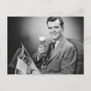 Ice Cold Beer Postcard