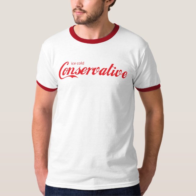 Ice Cold Conservative T-Shirt (Front)
