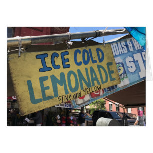 Ice Cold Lemonade, Street Fair Upper West Side NYC