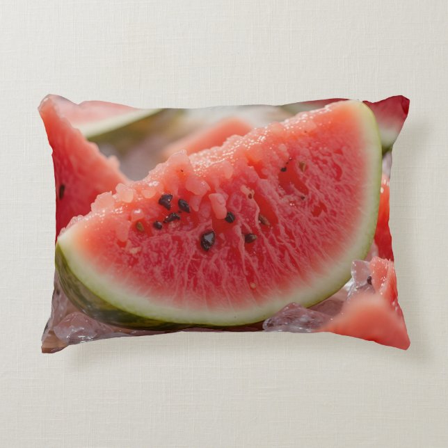 Ice Cold Summer Vibes Decorative Cushion (Front)