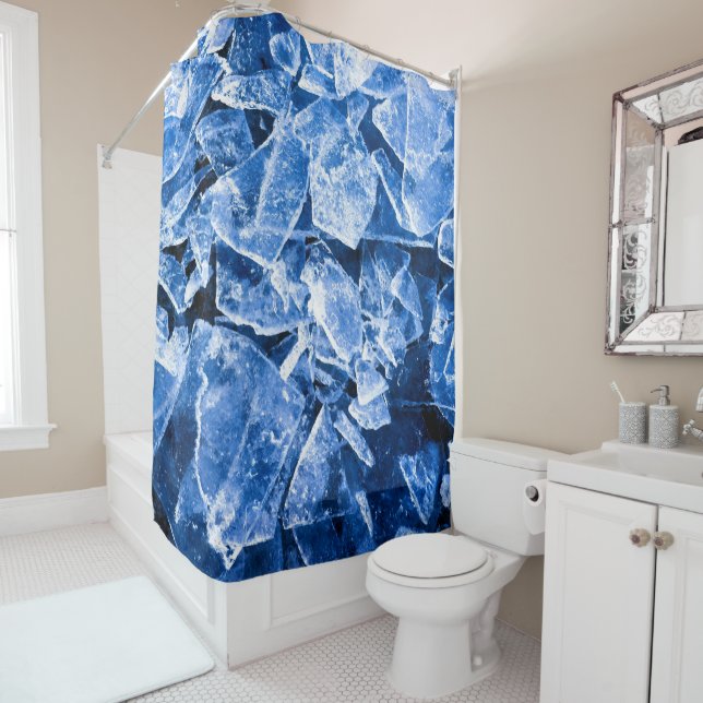 Ice cool shower curtain (In Situ)