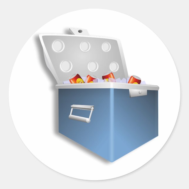 Ice Cooler Stickers (Front)