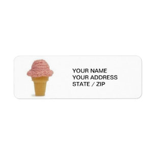 "ICE CREAM" ADDRESS LABELS