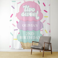 Ice Cream and Sprinkles Two Sweet 2ND Birthday