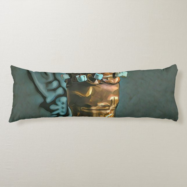 Ice cream art body cushion (Front)