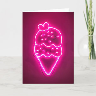 Ice Cream Art Strawberry Ice Cream Clip Art Painti Card