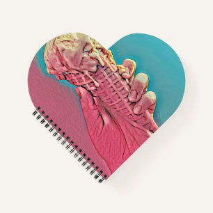 Ice cream artwork notebook