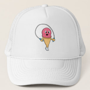 Ice cream at Fitness with Rope Trucker Hat