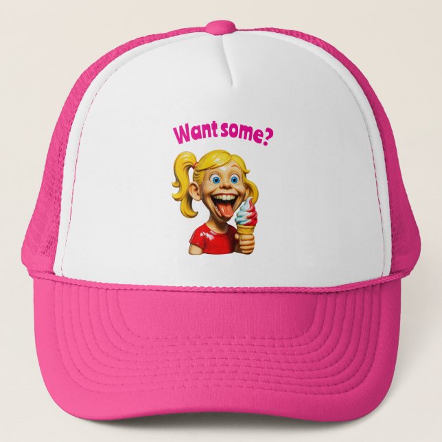 Ice Cream Attitude Cap (Front)